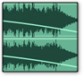 audio waveform